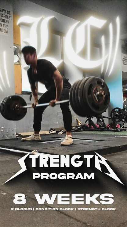 Strength program / Powerlifting training program